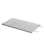 Lit Portable Imperméable pour Animaux de Compagnie Huismat InnovaGoods Blanc Gris (Reconditionné A+)