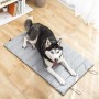 Cama Portátil Impermeable para Mascotas Huismat InnovaGoods Blanco Gris (Reacondicionado A+)