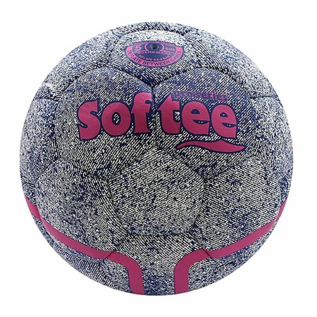 Ballon de Football DENIM Softee 80663 Rose Synthétique (5)