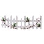 Adorno Navideño Blanco Multicolor Madera Plástico Valla 98 x 30 x 1,5 cm