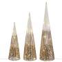 Décorations de Noël Doré Métal 16 x 16 x 60 cm (3 Unités)