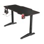 Mesa de Escritorio Trust GXT 1175 Imperius XL Gaming Negro Acero 140 x 66 cm