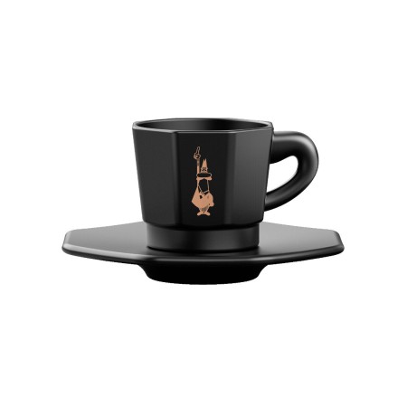 Ensemble de tasses à café Bialetti Noir (4 Unités)