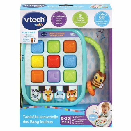 Juego Educativo Vtech Baby TABLETTE SENSORIELLE DES BABY LOULOUS Multicolor (1 Pieza)