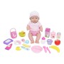 Muñeco Bebé con Accesorios JC Toys 18348