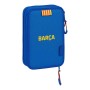 Plumier double F.C. Barcelona Bordeaux Blue marine (13.5 x 20.5 x 4.5 cm) (34 Pièces)