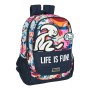 Mochila Escolar El Niño Life is fun Multicolor (32 x 44 x 16 cm)