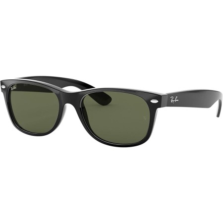 Gafas de Sol Unisex Ray-Ban New Wayfarer Negro Ø 55 mm