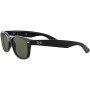 Gafas de Sol Unisex Ray-Ban New Wayfarer Negro Ø 55 mm