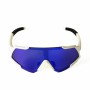 Gafas de Sol Unisex Brown Labrador Fx Race Azul Blanco