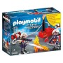 Playset City Action - Firefighters with Water Pump Playmobil 9468 Multicouleur