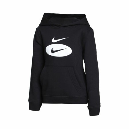 Sweat à capuche enfant CORE HBR PO HOODIE Nike DM8097 010 Noir