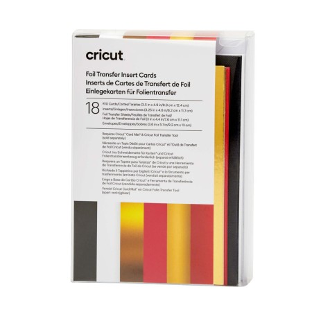 Cartes d'insertion pour traceurs de découpe Cricut Royal Flush R10