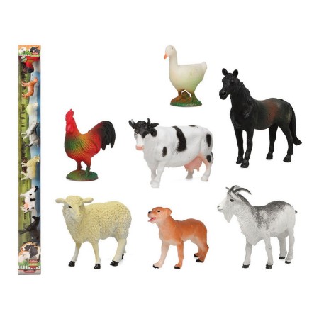 Set de Animales de Granja 100 cm (7 Unidades)