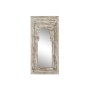 Espejo de pared Home ESPRIT Blanco Madera 68 x 8 x 145 cm