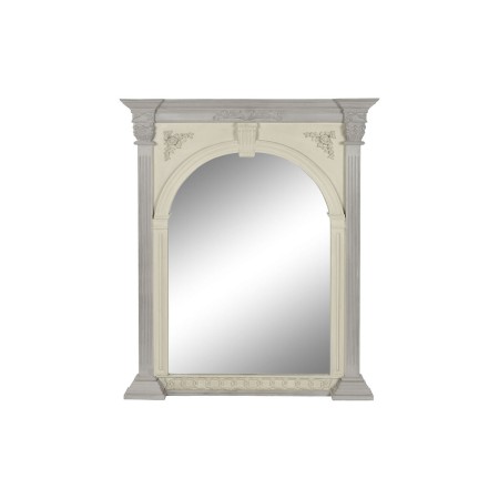 Espejo de pared Home ESPRIT Blanco Madera de mango 115 x 10 x 142 cm