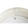 Espejo de pared Home ESPRIT Blanco Marrón Natural Abeto Mediterráneo 65 x 6 x 65 cm