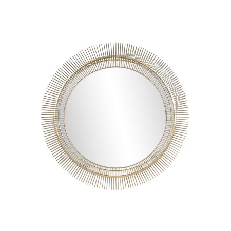 Espejo de pared Home ESPRIT Dorado Hierro 106 x 13 x 106 cm