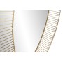 Espejo de pared Home ESPRIT Dorado Hierro 106 x 13 x 106 cm