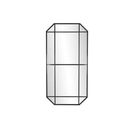 Espejo de pared Home ESPRIT Negro Hierro De pie 106 x 2,5 x 208 cm