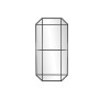 Espejo de pared Home ESPRIT Negro Hierro De pie 106 x 2,5 x 208 cm
