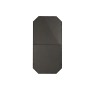 Espejo de pared Home ESPRIT Negro Hierro De pie 106 x 2,5 x 208 cm