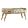 Banqueta Home ESPRIT Multicolor Natural Madera de mango 114 x 41 x 53 cm