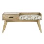 Banqueta Home ESPRIT Multicolor Natural Madera de mango 114 x 41 x 53 cm