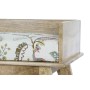 Banqueta Home ESPRIT Multicolor Natural Madera de mango 114 x 41 x 53 cm