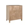 Cajonera Home ESPRIT Marrón Abeto Fibra Natural Colonial 80 x 40 x 92 cm