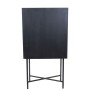 Mueble Auxiliar DKD Home Decor Bicolor Hierro Hueso 80 x 40 x 153 cm