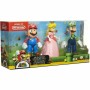 Pack 3 Figuras Super Mario Kingdom of the Fungus 491160 10 cm