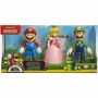 Pack 3 Figuras Super Mario Kingdom of the Fungus 491160 10 cm