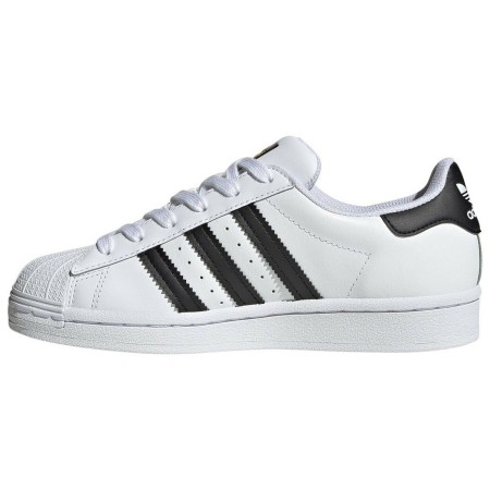 Baskets Casual pour Femme Adidas SUPERSTAR Blanc