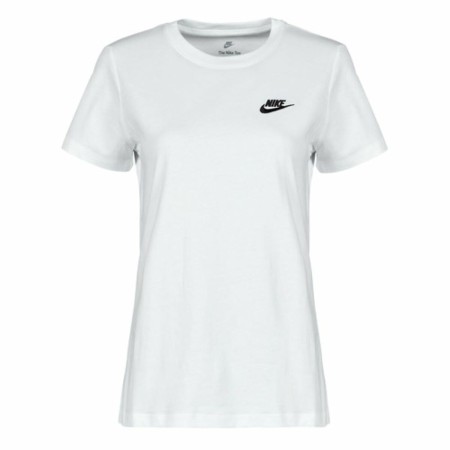 T-shirt à manches courtes femme NSW CLUB TEE DN2393 Nike 100 Blanc