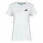 T-shirt à manches courtes femme NSW CLUB TEE DN2393 Nike 100 Blanc