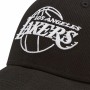 Casquette de Sport NBA ESSENTIAL OUTLINE New Era 12292584 Noir (Taille unique)