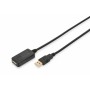 Cable USB 2.0 Digitus DA-70130-4 Negro 5 m