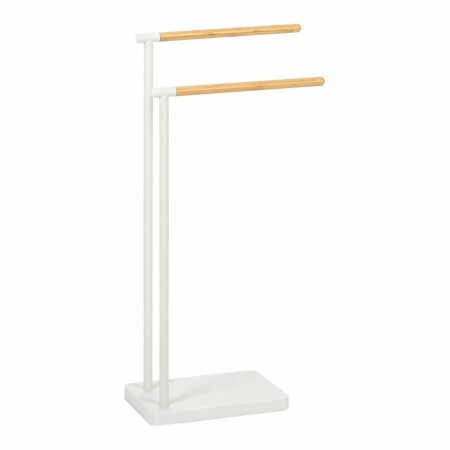 Toallero de Pie Andrea House ba72128 Blanco Metal 30 x 20 x 78 cm