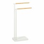 Toallero de Pie Andrea House ba72128 Blanco Metal 30 x 20 x 78 cm