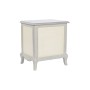 Table de Nuit Home ESPRIT Gris Bois de manguier 55 x 45 x 60 cm