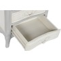Table de Nuit Home ESPRIT Gris Bois de manguier 55 x 45 x 60 cm