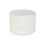 Reposapiés DKD Home Decor Blanco Madera MDF Scandi 60 x 60 x 45 cm