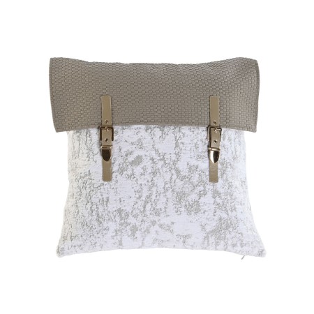 Coussin Home ESPRIT Blanc 45 x 10 x 45 cm