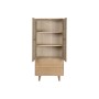 Armario Home ESPRIT Beige Natural 75 x 45 x 170 cm