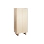 Armario Home ESPRIT Beige Natural 75 x 45 x 170 cm