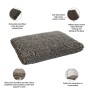 Cama para Perro Dog Gone Smart 58 x 91 cm Gris