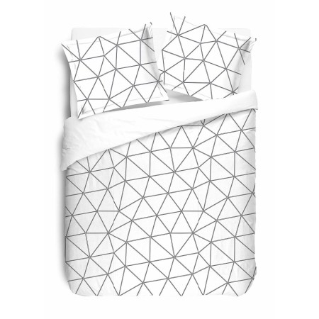 Funda Nórdica Hugo Duvet Vision 13064HC3 Blanco/Negro 220 x 240 cm