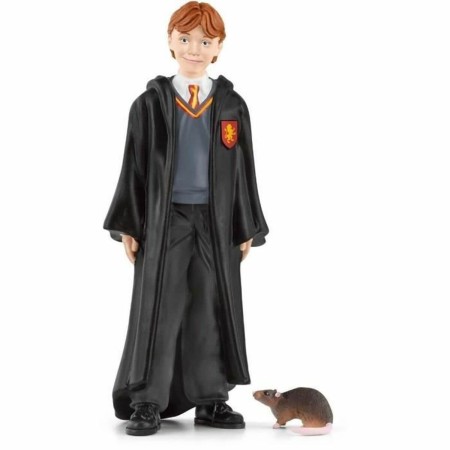 Figura de Acción Schleich Ron Weasley & Scabbers Moderno