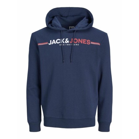 Sweat à capuche homme Jack & Jones JCOFREDERICK Marin